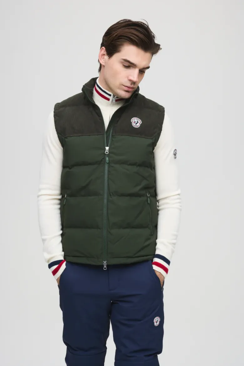 Bilde av Les Arcs Andray cord vest M Olive